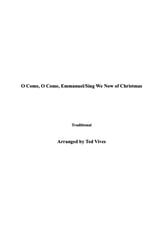 O Come, O Come, Emmanuel/Sing We Now of Christmas Orchestra sheet music cover